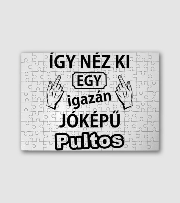  minta fehér pólón