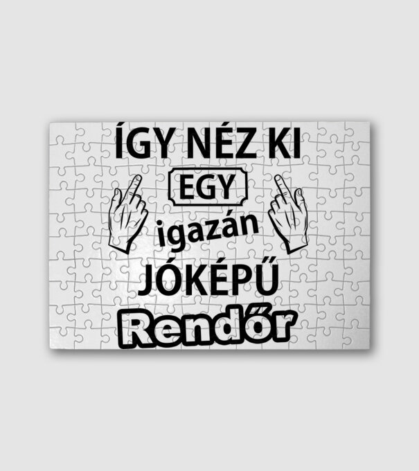  minta fehér pólón
