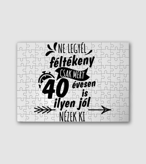  minta fehér pólón