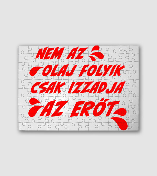  minta fehér pólón