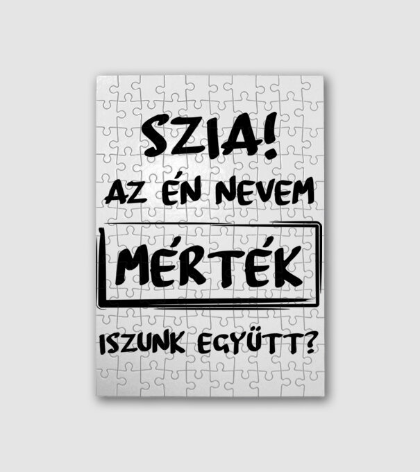  minta fehér pólón