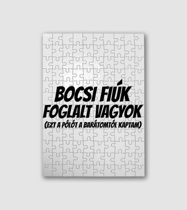  minta fehér pólón