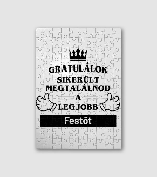  minta fehér pólón