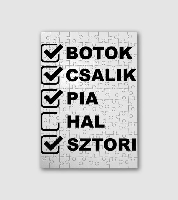  minta fehér pólón