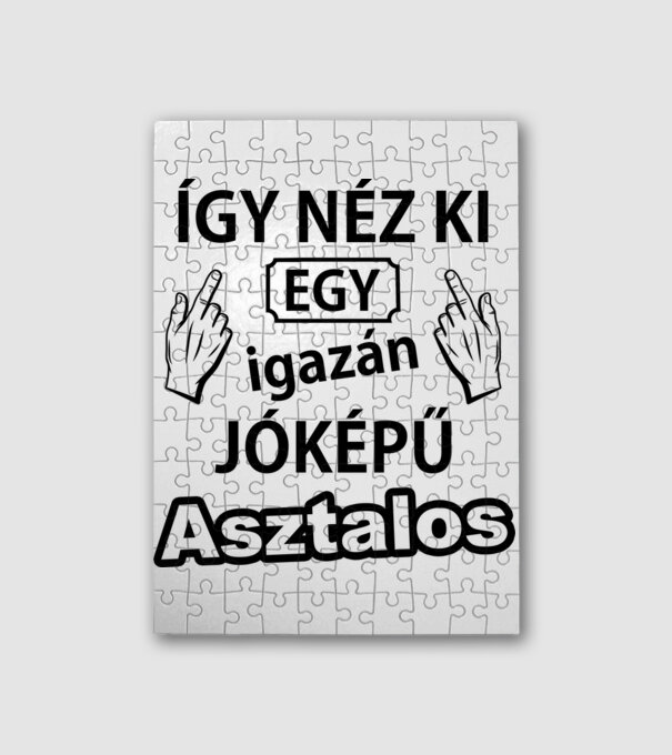  minta fehér pólón