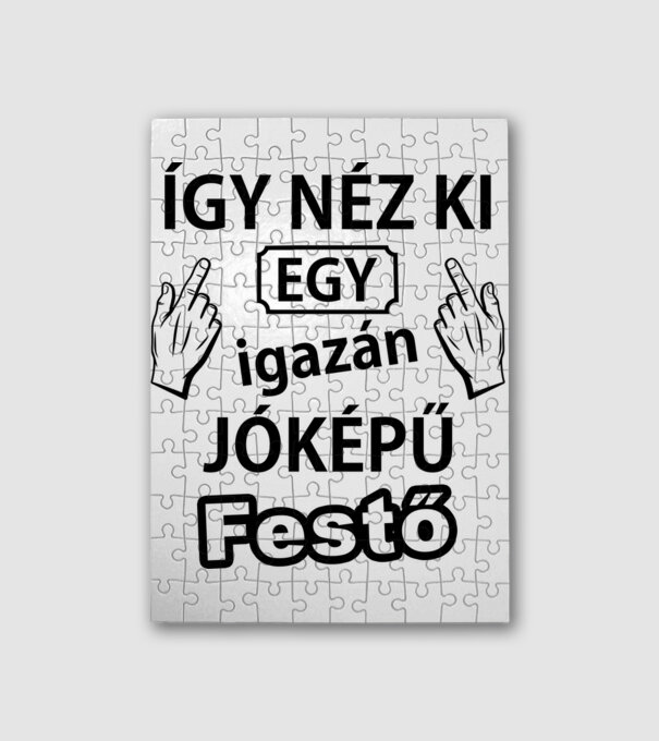  minta fehér pólón