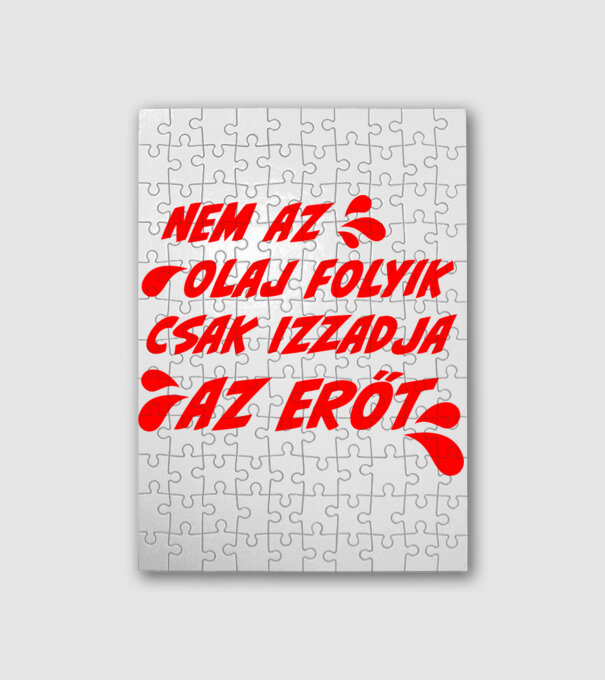  minta fehér pólón