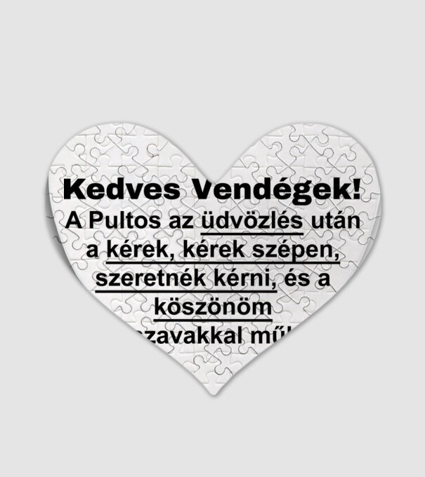  minta fehér pólón
