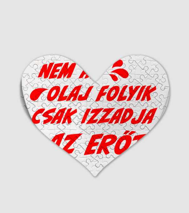  minta fehér pólón