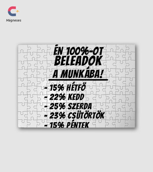  minta fehér pólón