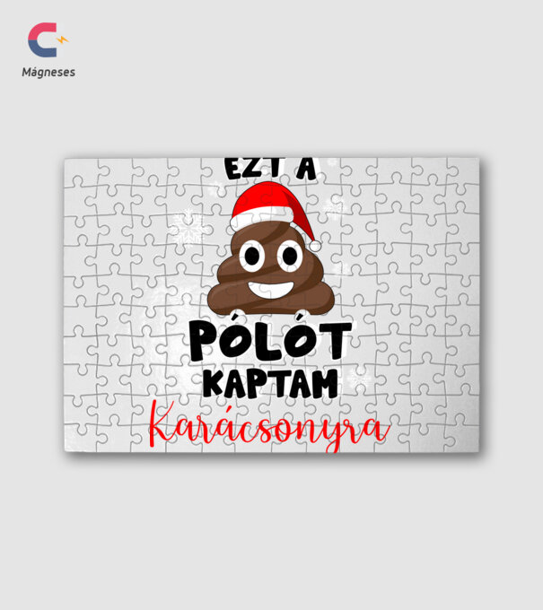 minta fehér pólón