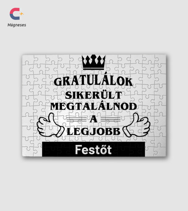  minta fehér pólón