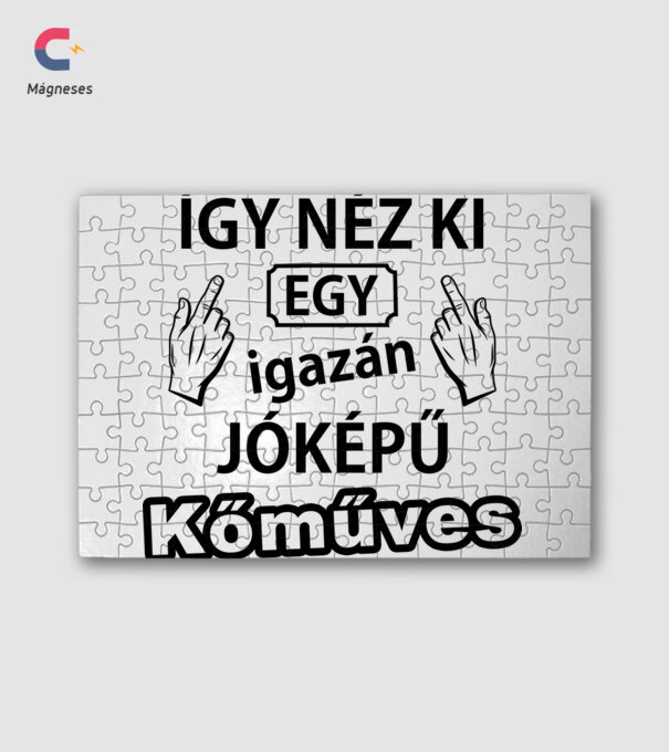  minta fehér pólón