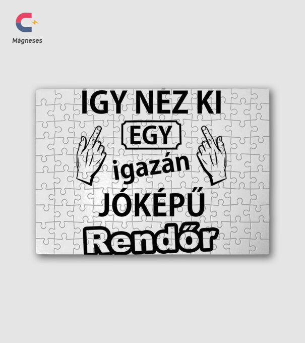  minta fehér pólón