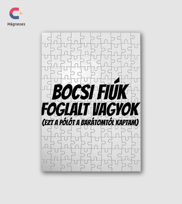  minta fehér pólón