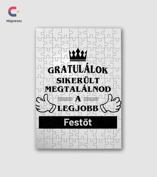  minta fehér pólón