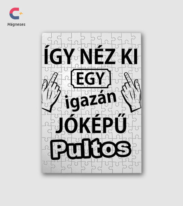  minta fehér pólón