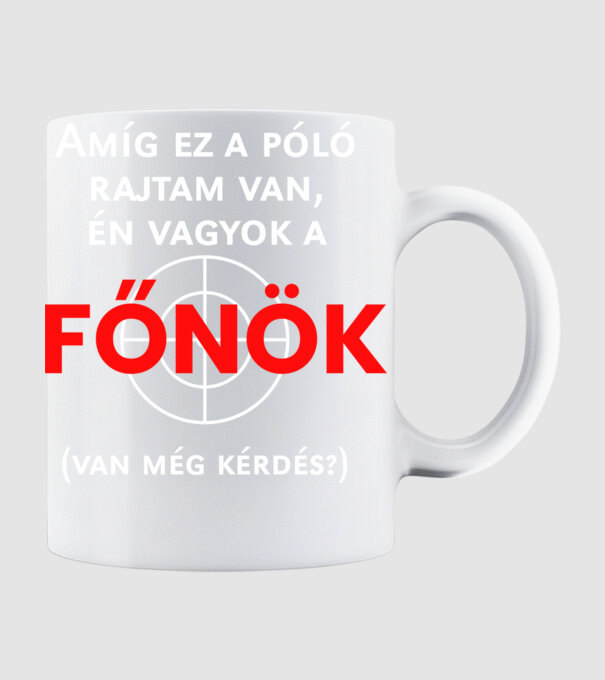  minta fehér pólón