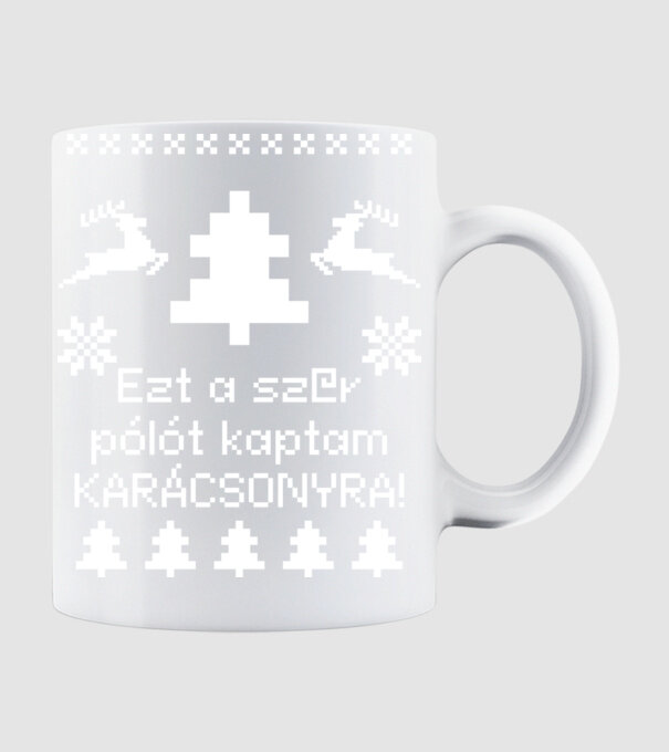  minta fehér pólón