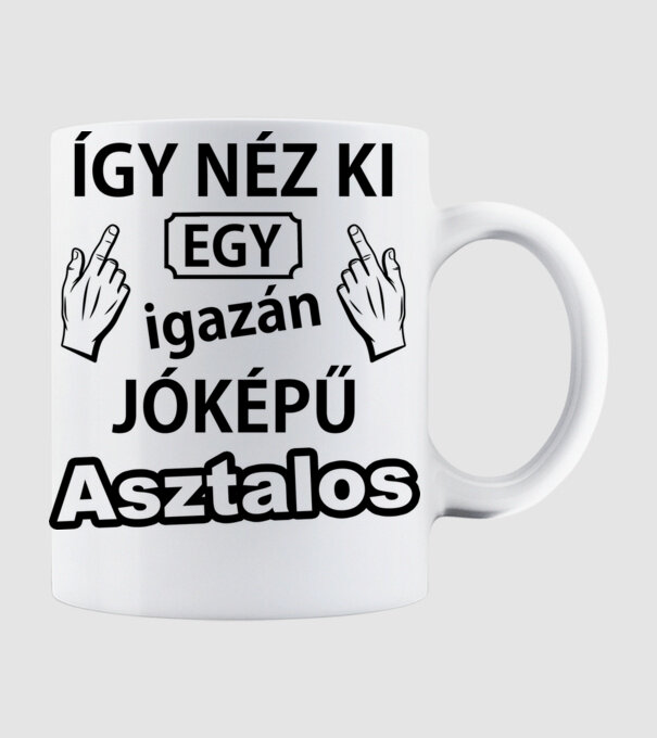  minta fehér pólón