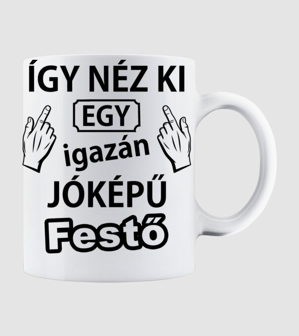  minta fehér pólón