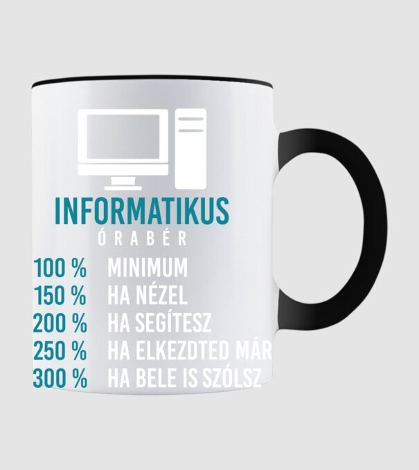  minta fekete pólón
