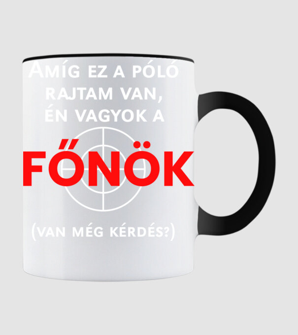  minta fekete pólón