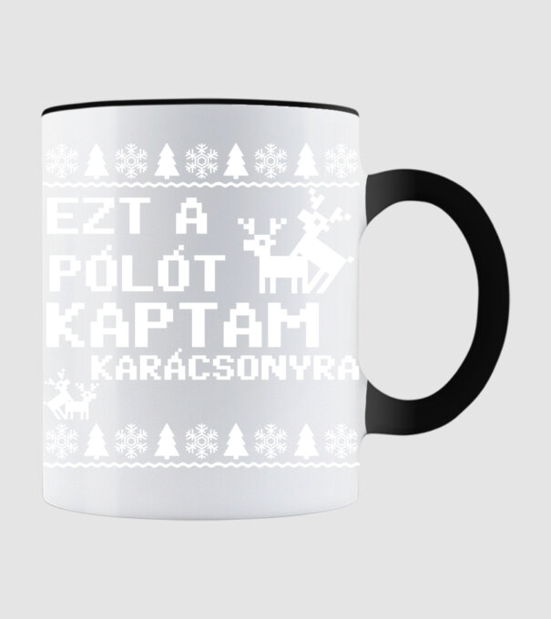  minta fekete pólón