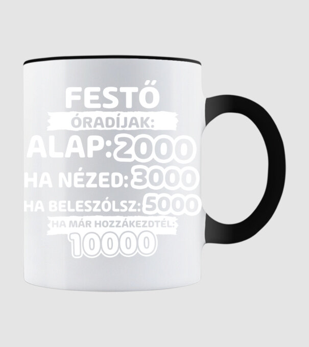  minta fekete pólón