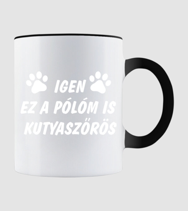  minta fekete pólón