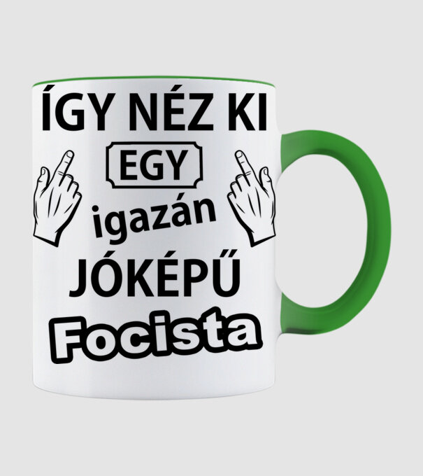  minta almazöld pólón