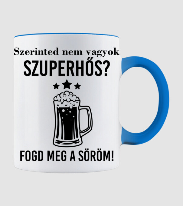  minta világoskék pólón