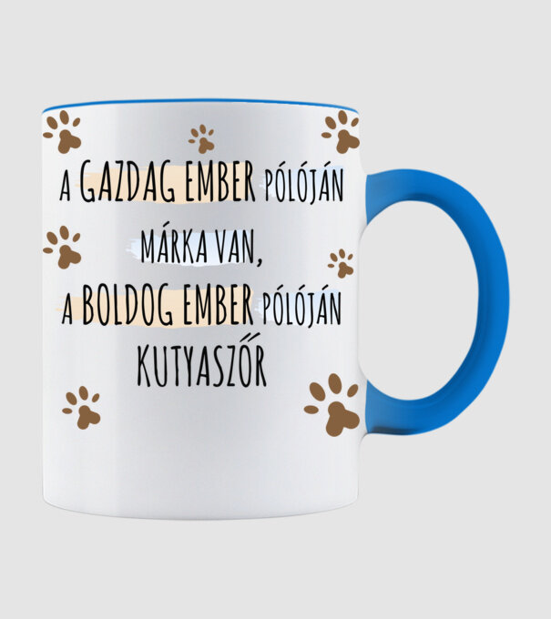  minta világoskék pólón