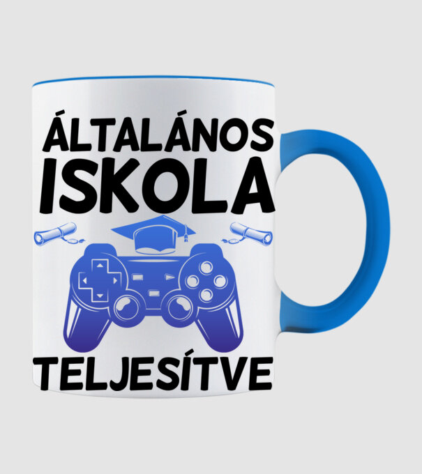  minta világoskék pólón