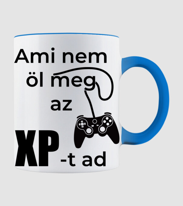  minta világoskék pólón
