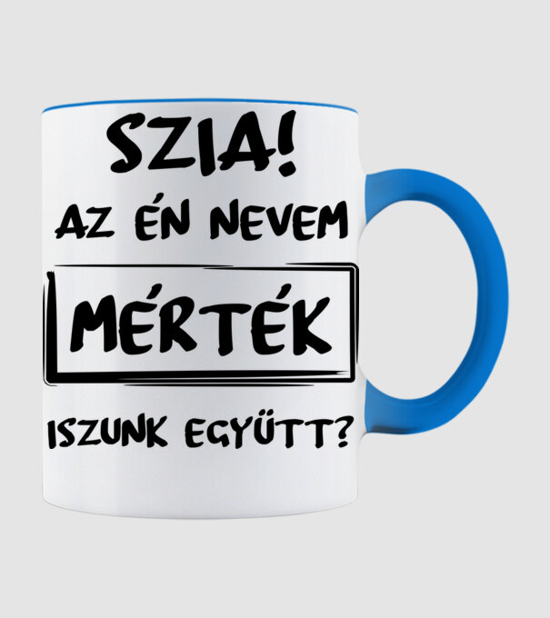  minta világoskék pólón