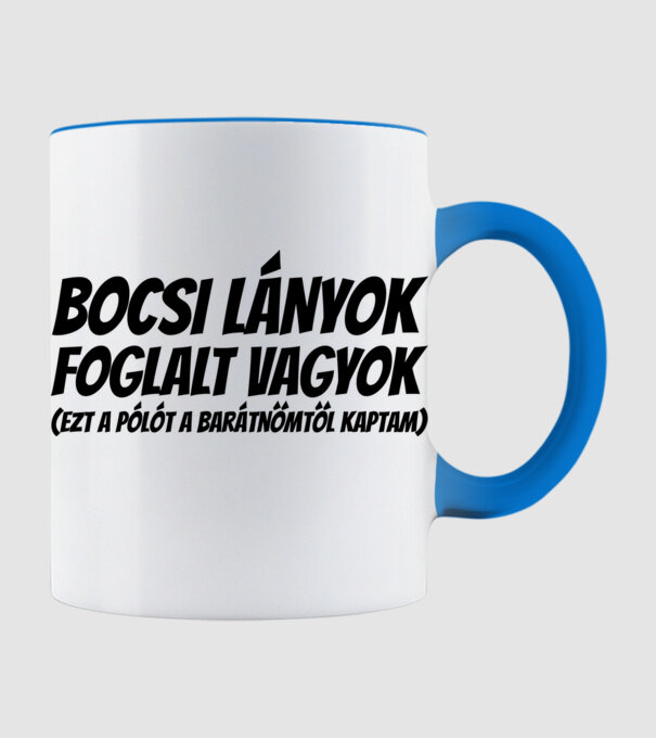  minta világoskék pólón