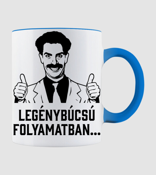  minta világoskék pólón