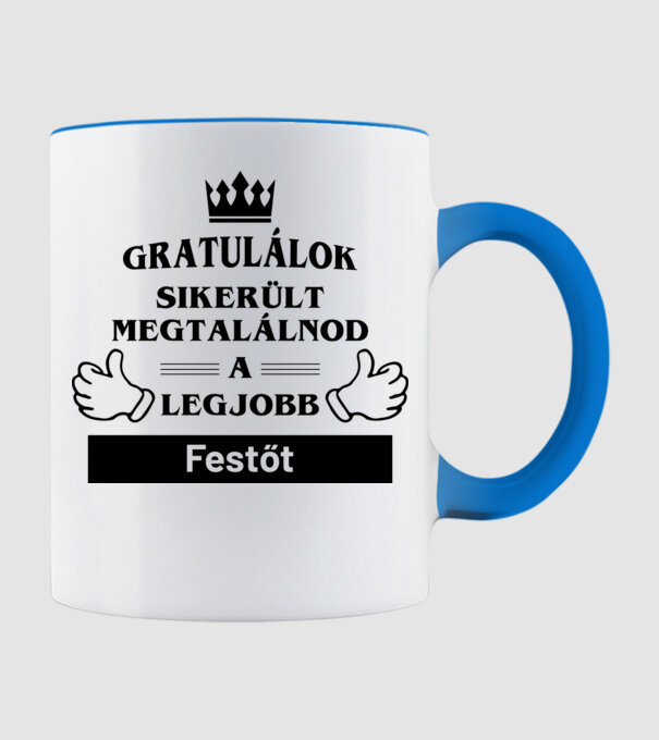  minta világoskék pólón
