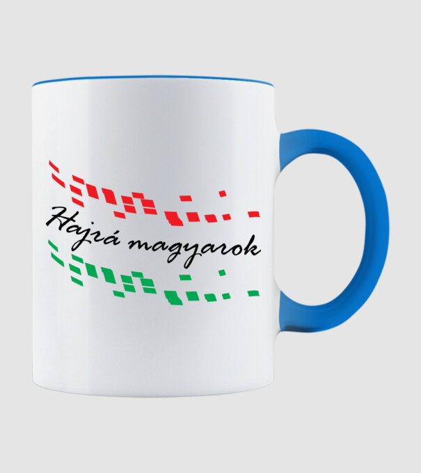  minta világoskék pólón