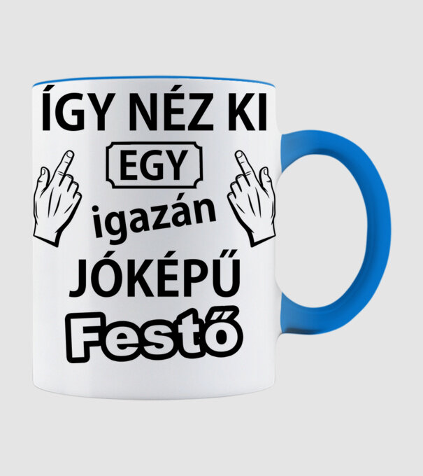  minta világoskék pólón