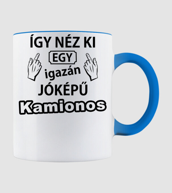  minta világoskék pólón