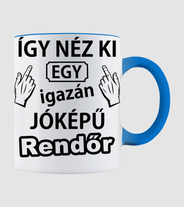  minta világoskék pólón