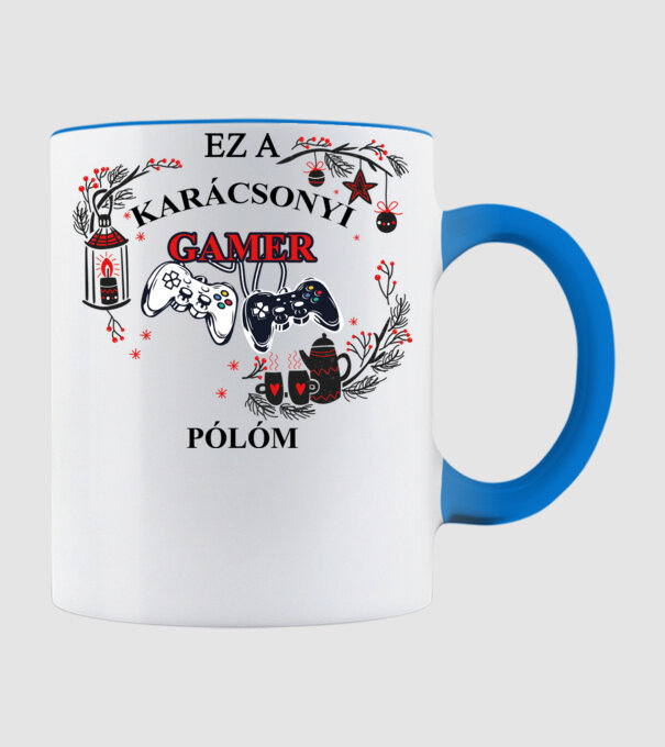  minta világoskék pólón