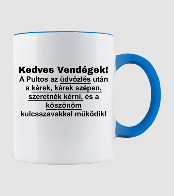 minta világoskék pólón