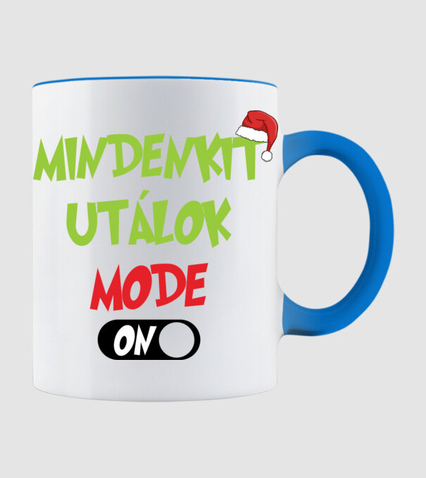  minta világoskék pólón