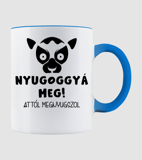  minta világoskék pólón