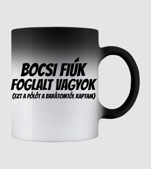  minta fekete pólón