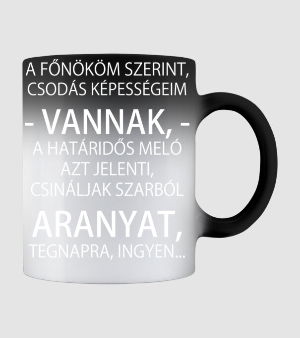  minta fekete pólón