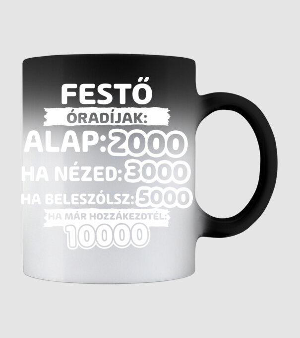  minta fekete pólón